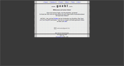 Desktop Screenshot of goebl.info